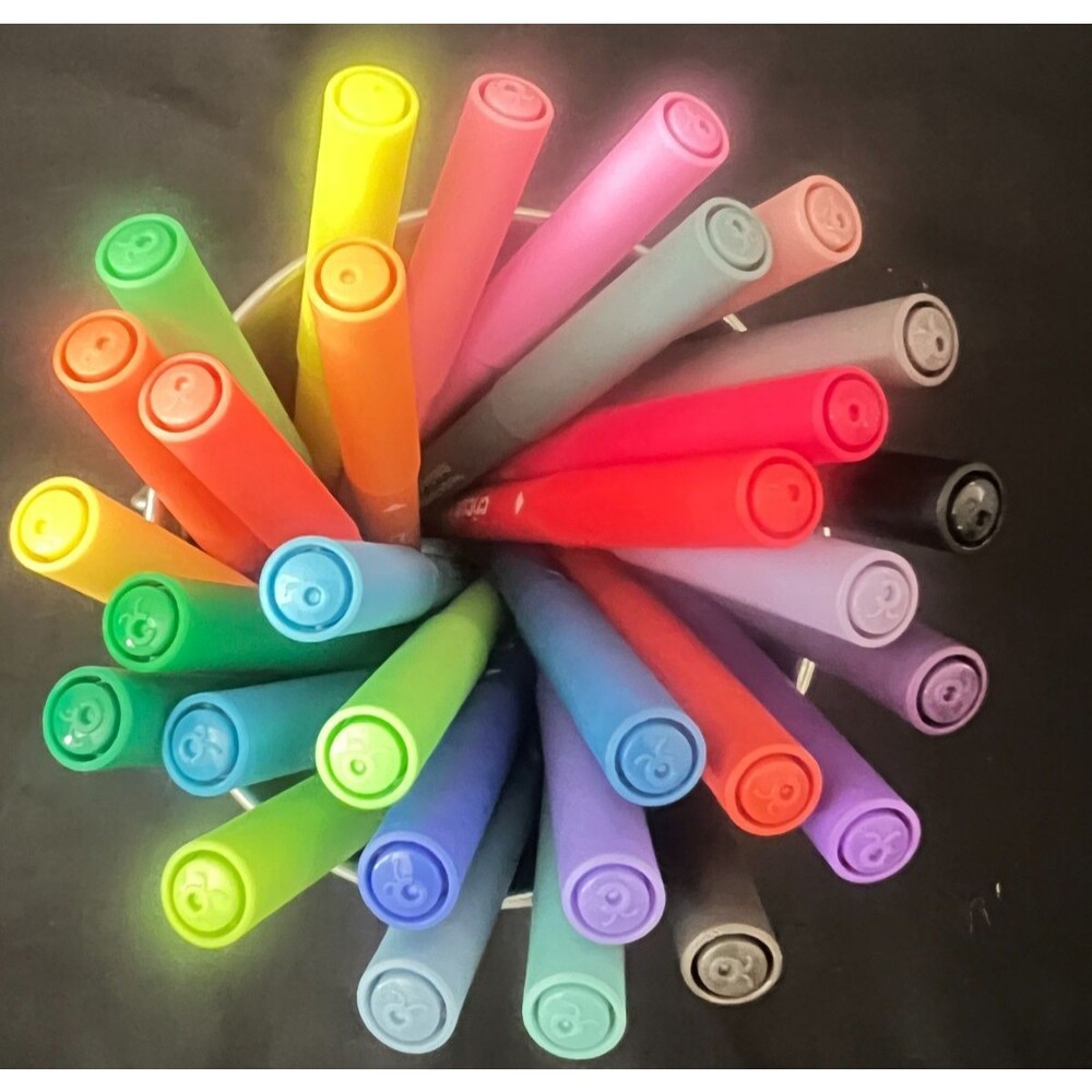 Cricut Infusible Ink t - 30 1.0mm Markers & 30 0.4mm Fine Point Pens - Lot of 60 - Picture 2 of 5